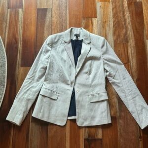 Long tall, Sally size 8 pinstripe blazer